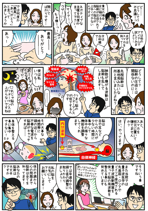 バランス整体院エール　コマ漫画２